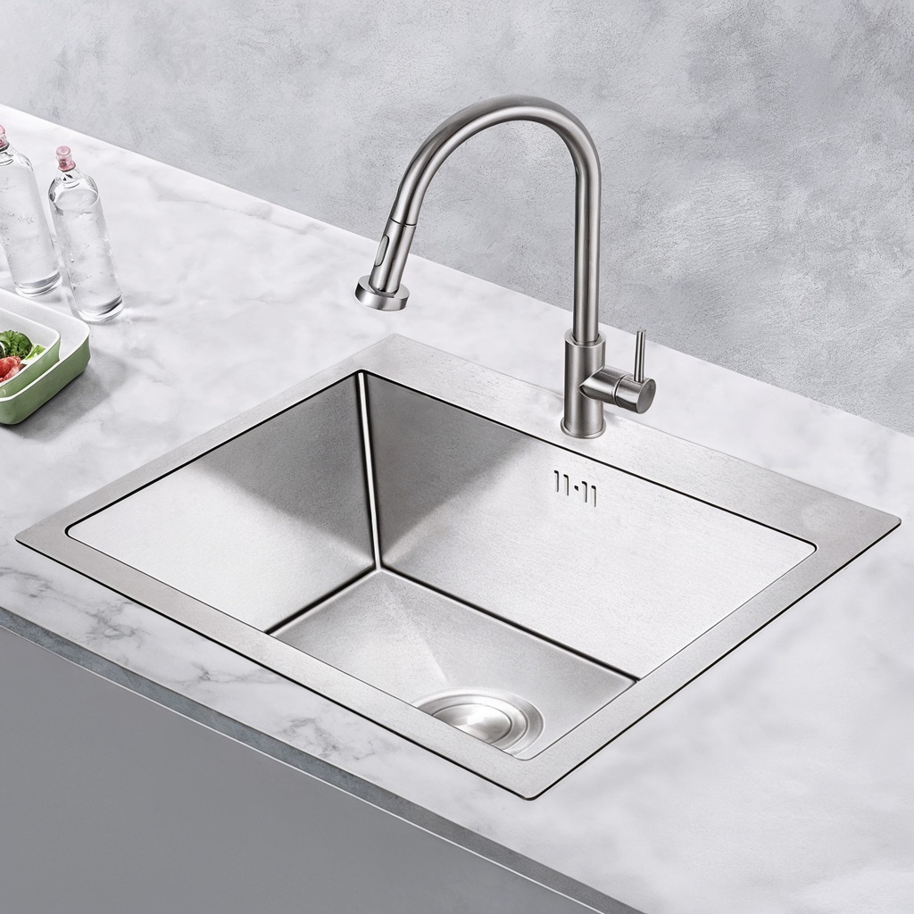 Royal Homes Undermount Kitchen Sink 27.9 x 17.7 x 8.8 In.