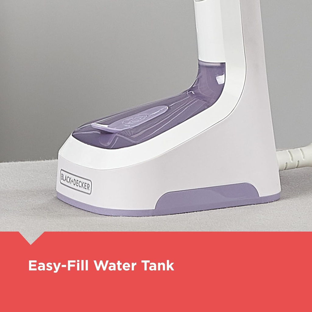 Black &amp; Decker Easy Store Pro Foldable Steamer, 1200 Watts