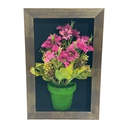 Classy Homes Artificial Plants With Frame, 20x30cm