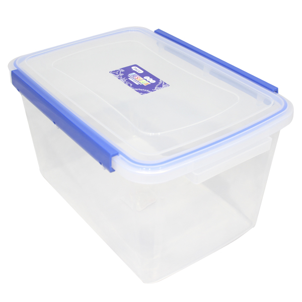 Duramade Plastic Storage Tote with Lid (14.4x10.25x8 In.) 36.5x26x20.5cm