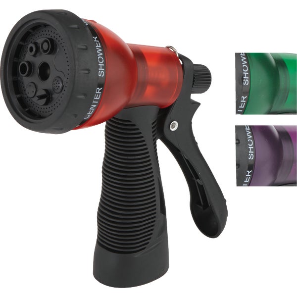Best Garden 7-Pattern Nozzle Poly Translucent Assorted Colors