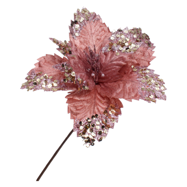 ****Miro Poinsettia 32cm 8P ROSE