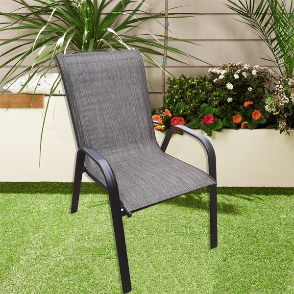 Mobel Outdoor Sling Chair Brown