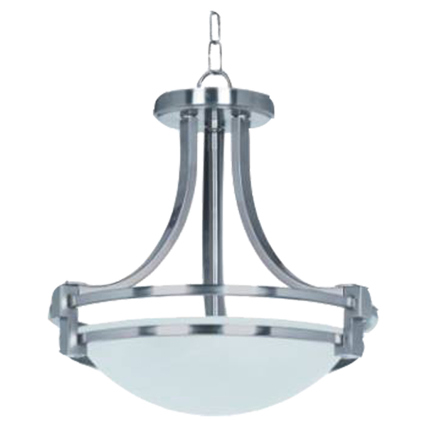 Royal Homes Pendant Light 2XE26-60W Satin Nickel