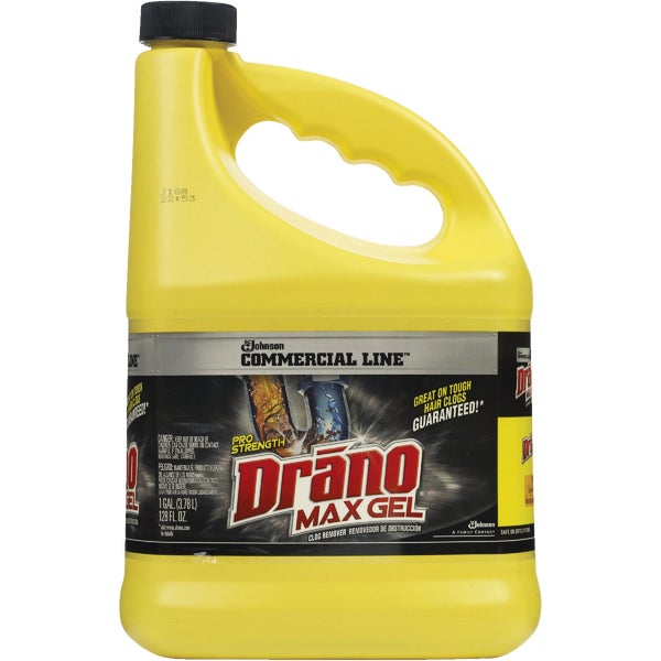Drano Max Gel Commercial Line Drain Clog Remover 1 Gal.