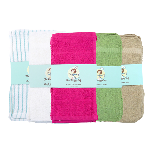Classy Homes Dish Cloths (6-Pack)