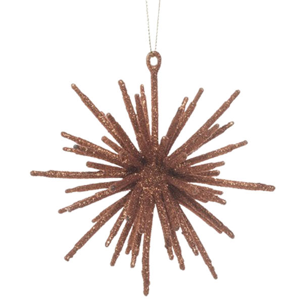 Miro Christmas Ornament 11x11x5cm Copper