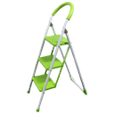 Max Motor 3-Step Ladder, Blue / Green / Pink