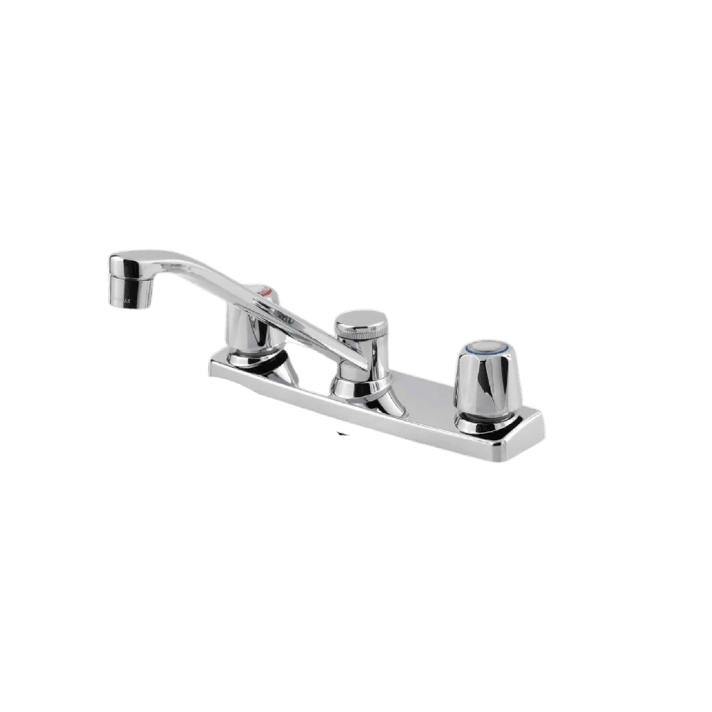 Pfister Two Handle Kitchen Faucet Polished Chrome