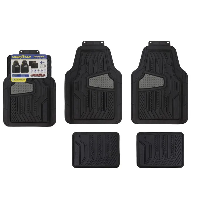 Goodyear 4pc Car Mat Set
