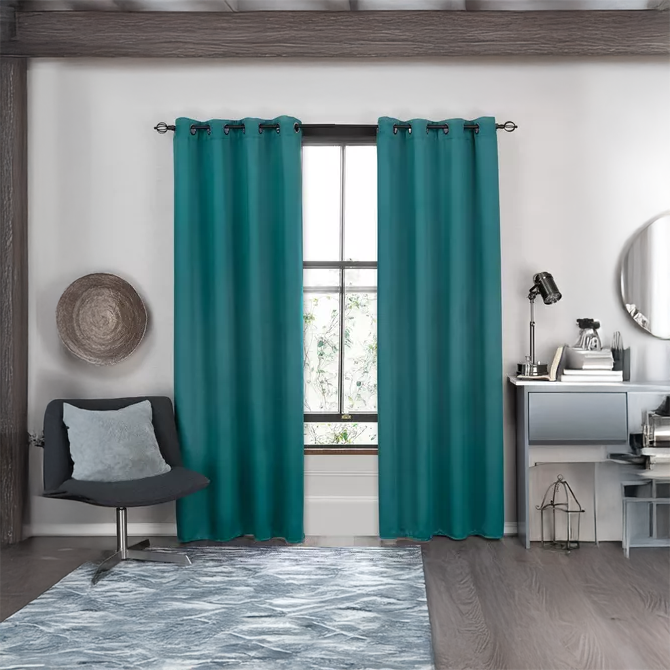 Classy Homes Blackout Curtains 52In.x90In.