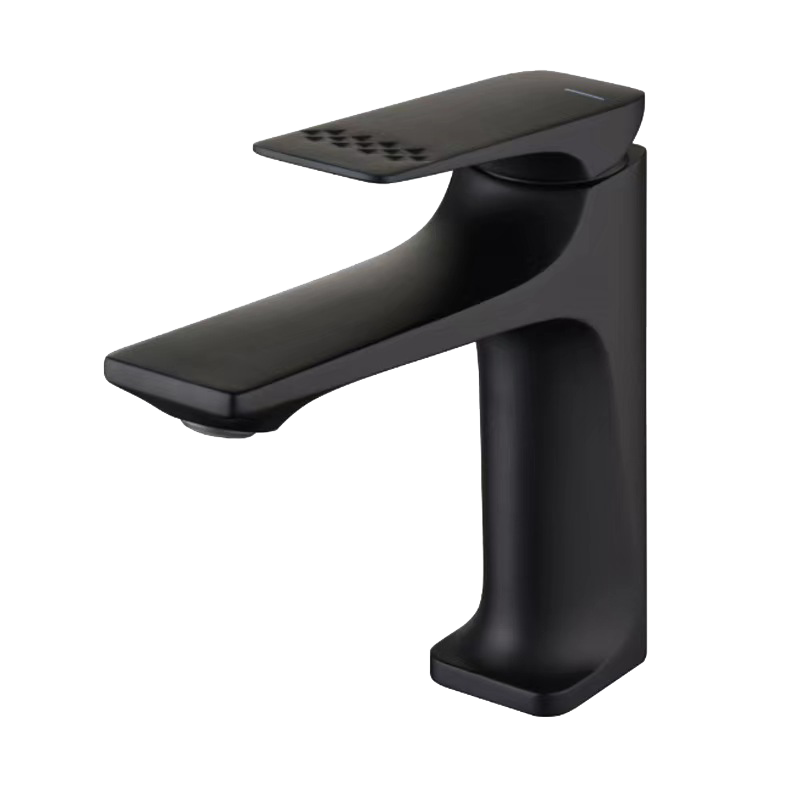 Royal Homes Bathroom Faucet, Black Finish