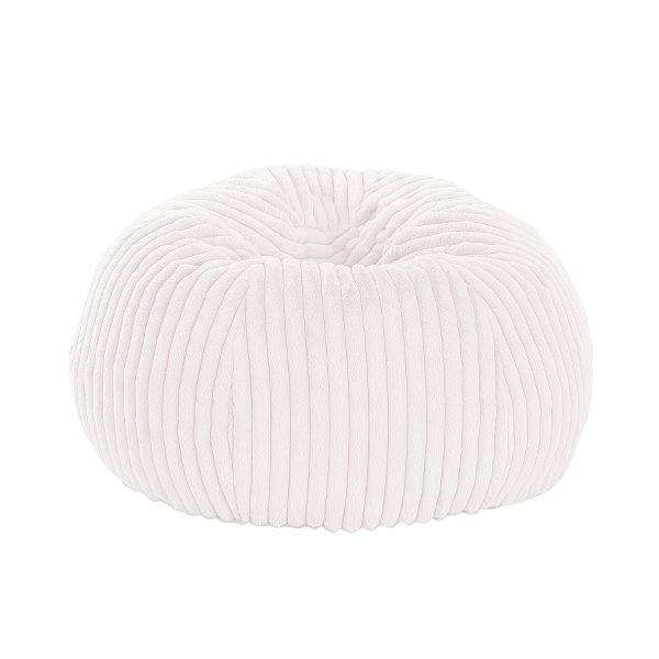 ****Kenneth Cole Luxury Foam-Filled Seat Cushion Faux Fur, White