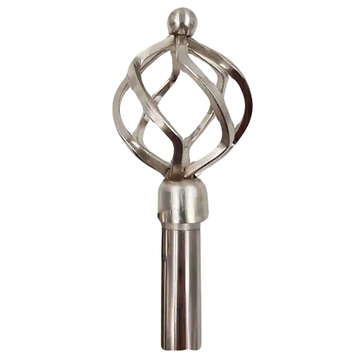 Classy Homes Curtain Rod 48-84 In., Silver - Plated