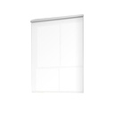 Classy Homes Sunscreen Roller Blind 76x50 In., White