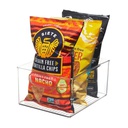 iDesign Linus Kitchen Bin 10 x 8 x 5 In. Clear