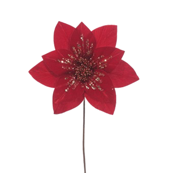 Miro Christmas Poinsettia Stem 5