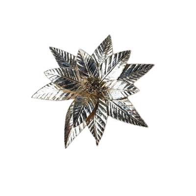 Christmas Poinsettia Stem 35x60cm