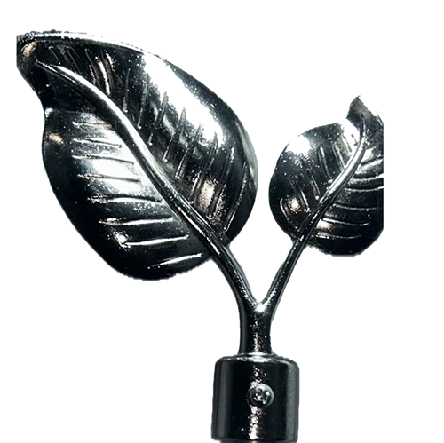 ****Classy Homes Curtain Rod 28-48 in Single Silver 16/19