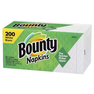 Bounty Quilted Paper Napkins (200-Count)
