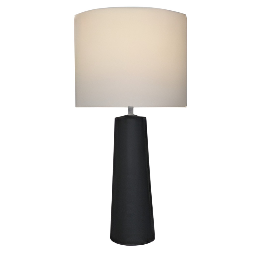 ^G-light Ceramic Table Lamp, E27, Black