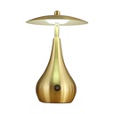 Royal Homes Table Light USB, Gold/ Silver