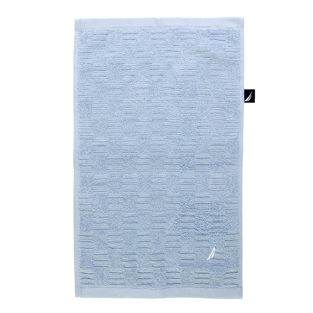 Nautica Savoy Cotton Hand Towel, Light Blue