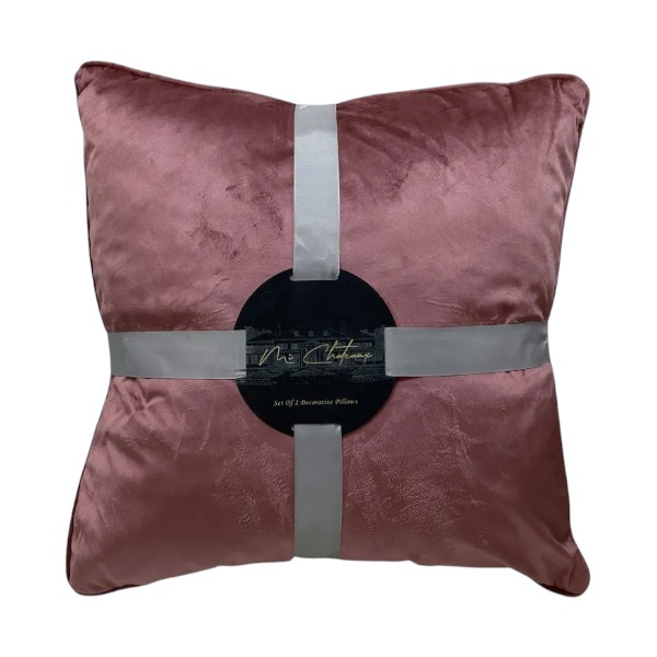 Chateaux 2-pack Throw Pillows, Rose