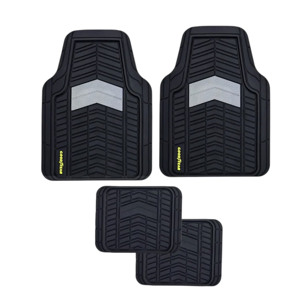 Goodyear 4pc Car Mat Set