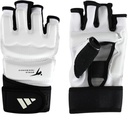 Adidas Taekwondo Gloves White/Black (Size L)