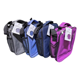 [46526] ****Manna Rectangle Zipper Lunchbag - Asst