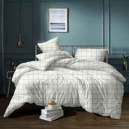 [NSH4PC-QUEEN-P11] Nautica Queen Sheet Set Print 4pc