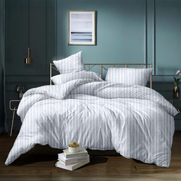 [NSH4PC-QUEEN-P12] Nautica Queen Sheet Set Print 4pc