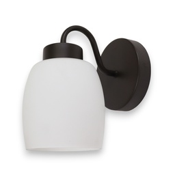 [84326-1W RHIWL31719] Royal Homes Indoor Wall Light,E27 40W Coffee and White