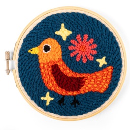 [GG260] ****Kikkerland Punch Needle Bird Kit