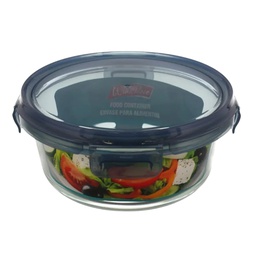 [750-02558] Windrose Glass Food Container Round 930ml