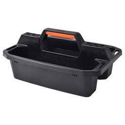 [320200#] Tactix Plastic Tote Tray Organizer 19.5 In. 49.6cm