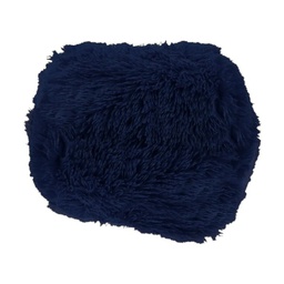 [730-1406454] Toskana Collection Plush Pillow, Navy