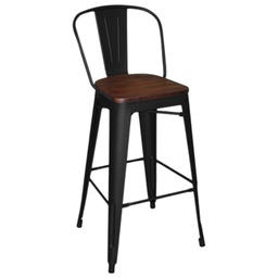 [P1910-0028 / MBC32104] Mobel Bar Chair, Black