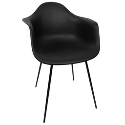 [KCWF202408262-BK] Kenneth Cole Nikola Arm Chair, Black