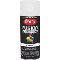 [K02753007] ^Krylon Fusion All-In-One Satin Spray Paint &amp; Primer, White