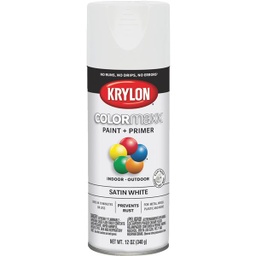 [K05577007] ^Krylon ColorMaxx 12 Oz. Satin Spray Paint, White