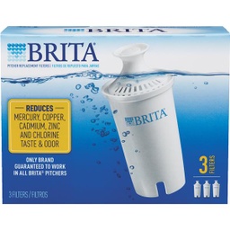 [35503] Brita Pitcher Water Filter Cartridge (3-Pack)