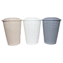 [DM6797 / 6797/ZY-132 / HHSO-LNBK-01025] Duramade Laundry Basket with Lid 17 x 22.5 In. (44x57cm)