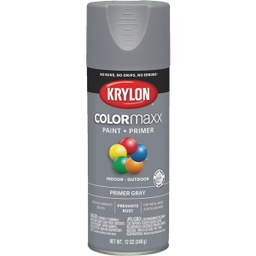 [K05582007] ****Krylon ColorMaxx All-Purpose Spray Paint Primer 12 Oz. Gray