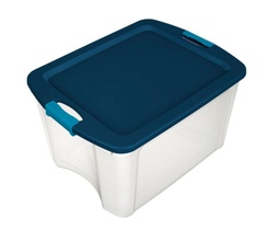 [14469606 / 4386892] Sterilite Latch &amp; Carry Storage Tote 18 Gal.
