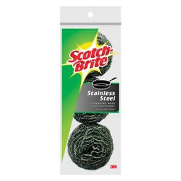 [214C] Scotch-Brite Stainless Steel Scouring Pad (3 Count)