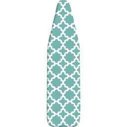 [6880-833-CONTURQ] Whitmor Deluxe Ironing Board Cover/Pad, Turquoise
