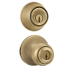 [96900-404 / 690P 5 96900-251] Kwikset Polo Entry Knob Combo, Antique Brass