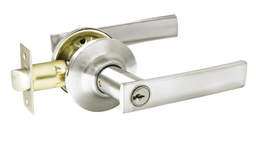 [10540] Yale Lever Lincoln US26D Keyed Entry Vi